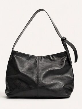 92. Zara Soft Faux Leather Shoulder Bag